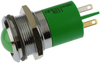 Panel Mount Indicator, Led, 22Mm, Green, 5.9V; Led Color Apem - 16R0069 - Newark, An Avnet Company