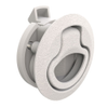 Push-to-Close Latch, Medium Size, No Restriction, 17 - 22mm  Door thickness, 25.5mm  Grip, Plastic, Natural - M1-64-7 - Southco