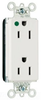 Duplex/Single Receptacle -- PT26262-HGGRY - Image