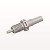 Panel Mount, Male Luer Slip, Barbed, Natural - PMLM21 - Qosina Corp.