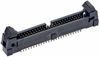 25+25 Pos. Male DIL Vertical Throughboard Conn. with Ejector - M50-3552542 - Harwin Plc