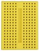 Breadboard, 34.5Mm X 45.5Mm, Yellow Breadboard Type Breadboard Terminal Strip Total Number Of Tie Points 170 Tie Points Rohs Compliant Multicomp - 83AC8606 - Newark, An Avnet Company