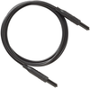 Test Lead, Black, 1.524M, 1Kv, 7A; Test Connector Type A Pomona - 95B0991 - Newark, An Avnet Company