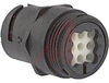 Receptacle; Circular Plastic Receptacle; Thermoplastic (Housing); 11; 9 - 70086188 - Allied Electronics, Inc.