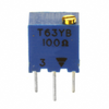 Trimmer Potentiometers - T63YB-100-ND - DigiKey