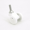 PARTS SEPARABLE CASTER (W/GLIDE) - CABF-50/WHT - CABF-50/WHT - Sugatsune America, Inc.