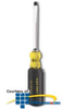 Klein Tools, Inc. 1/4" Keystone-Tip Screwdriver.. - 600-4 - TelephoneStuff.com
