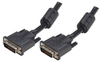Deluxe DVI-I Dual Link DVI Cable Male / Male w/ Ferrites, 1.0ft -- MDA00019-1F - Image