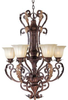 13565CFAF Mid. Chandeliers-Glass Up - 471832 - Capital Lighting, Inc.