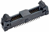 17+17 Pos. Male DIL Vertical SMT Conn. with Ejector (T+R) -- M50-3651742R - Image