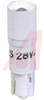 Lamp,LED;White;T1-3/4;Wedge Base;24-28VAC/DC;6.7mA;10500mcd;Lens,Clear;100 Deg. - 70012994 - Allied Electronics, Inc.