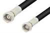 75 Ohm SMC Plug to 75 Ohm SMC Plug Cable 48 Inch Length Using 75 Ohm RG59 Coax, RoHS - PE3362LF-48 - Pasternack