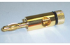 4Mm Banana Plug Gold, Black; Gender Multicomp Pro - 26W6563 - Newark, An Avnet Company