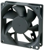 Axial Fan, Slim Line, Wire Leaded, Ball, Dc 9225 Series, 24 Vdc, 92 Mm, 25 Mm, 58.7 Cu.ft/min Rohs Compliant Bisonic - 96K7057 - Newark, An Avnet Company