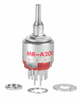 Half-Inch Diameter Process Sealed Rotaries - MRA206 - NKK Switches