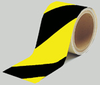 Warning Stripe & Check Tape (B-950; Black and Yellow; (black & yellow diagonal stripes)) - 754476-55300 - R. S. Hughes Company, Inc.