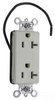 Duplex/Single Receptacle - PT26362-SCLA - Thomas & Betts Corporation