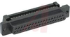 AMPLIMITE HDF-20 Receptacle, 37 Pos., Shell Size 4, 28-26AWG, IDC, Gold, Plastic - 70041292 - Allied Electronics, Inc.