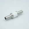 Cryogenic Break, 10KV Isolation, 0.44″ Dia Stainless Steel Tube Adapters (0.38″ ID Socket) - A0573-2-W - MPF Products, INC.