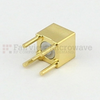 SMP Male (Plug) Smooth Bore PCB Connector Thru Hole, Solder, Gold Plated Berllium Copper Body, Length 0.182 In - SC5329 - Fairview Microwave Inc.