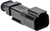 Automotive Connectors Recpt 2-Way Strain Relief Black - 53-AT04-2P-SR01BLK - Utmel Electronic Limited