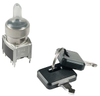 Process Sealed Keylocks - SK12AG13 - NKK Switches