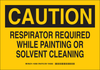 Brady B-401 Polystyrene Rectangle Yellow Breathing Apparatus Sign - 14 in Width x 10 in Height - 128590 - 754473-77492 - R. S. Hughes Company, Inc.