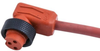 Mini-Link Plug Assembly, Hi-Temp silicone, Female 90 deg, 3 pole, 12', 16 AWG -- 103C0120AHT - Image