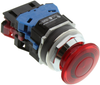Illum Pb Sw, Spst-No/nc, Red, 10A, 110V; Product Range Idec - 59AC9346 - Newark, An Avnet Company
