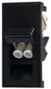 Fiber Optic Adapter, Lc-Lc Duplex Tuk - 15AJ2933 - Newark, An Avnet Company