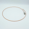 Coaxial Cable Assembly, In-Vacuum, Floating Shield SMA Connector, 50 Ohm Coaxial Cable w/ Kapton Insulation, 39″ Length - A7310-1-CN - MPF Products, INC.