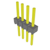 Headers, Male Pins - 612-MTSW-104-22-G-S-260-ND - DigiKey
