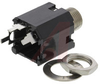 1/4in 2 cond enclosed jack, Single closed circuit, PC terminals - 70214415 - Allied Electronics, Inc.