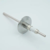 Power Feedthrough, 12000 Volts, 7 Amps, 1 Pin, 0.25″ Stainless Steel Conductor, 2.16″ QF / KF Flange - A0118-3-QF - MPF Products, INC.