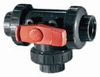 True Union, Three-Way Four-Position Ball Valve, 2