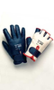 Ansell Vibraguard 7-111 Blue/White 9 Canvas Mechanic's Glove - Nitrile Full Coverage Coating - 076490-06708 - 076490-06708 - R. S. Hughes Company, Inc.