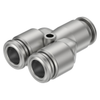 Fittings, Couplings, and Distributors - 2171-NPQR-Y-Q8-E-ND - DigiKey