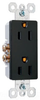 Duplex/Single Receptacle -- 885-BK - Image