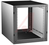 Rack;Desktop;16ga Steel;Black Pwdr Coat;Incl Rails;31D x 25Hin;21in Panel Height -- 70165417