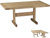 Six Seat Dining Table with Trestle Base-JC704 - JC704 - Jess Crate Furniture