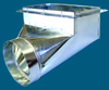 #203RF 90&deg; Angle Register Boots w/Flange -- 203RF1088 - Image