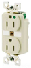 Duplex/Single Receptacle -- BRY8200GRYL - Image