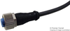 Sensor Cable, Amp, M12 Sensor Right Angle 5 Position Receptacle, Free / Stripped End, 1.5 M, 4.9 Ft Rohs Compliant Te Connectivity - 49Y4513 - Newark, An Avnet Company