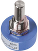 POTENTIOMETER, PREC. COND PLASTIC, SINGLETURN-CONTINUOUS, 7/8IN. DIA, 1K
