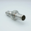 MS Series, Multipin Feedthrough, 6 Pins, 700 Volts, 10 Amps per Pin, Double-Ended w/ Air & Vacuum-side Connectors, 2.16″ QF / KF Flange - A2564-1-QF - MPF Products, INC.