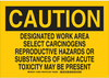 Chemical & Hazardous Material Sign - 125954 - Brady Corporation