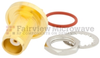 TNC Female (Jack) Bulkhead PCB Connector Edge Mount IP67 Rated, Solder - SC4222 - Fairview Microwave Inc.