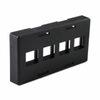 Keystone Faceplates, Frames - FPFURN4-BLK-ND - DigiKey