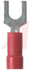 TERMINAL,FORK VINYL INSULATED; 22-18AWG; #8 STUD - 70044425 - Allied Electronics, Inc.