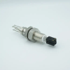 Thermocouple Feedthrough, Type J, 2 Pairs, Miniature Connectors, 1.0″ Baseplate Bolt - A0785-1-BP - MPF Products, INC.